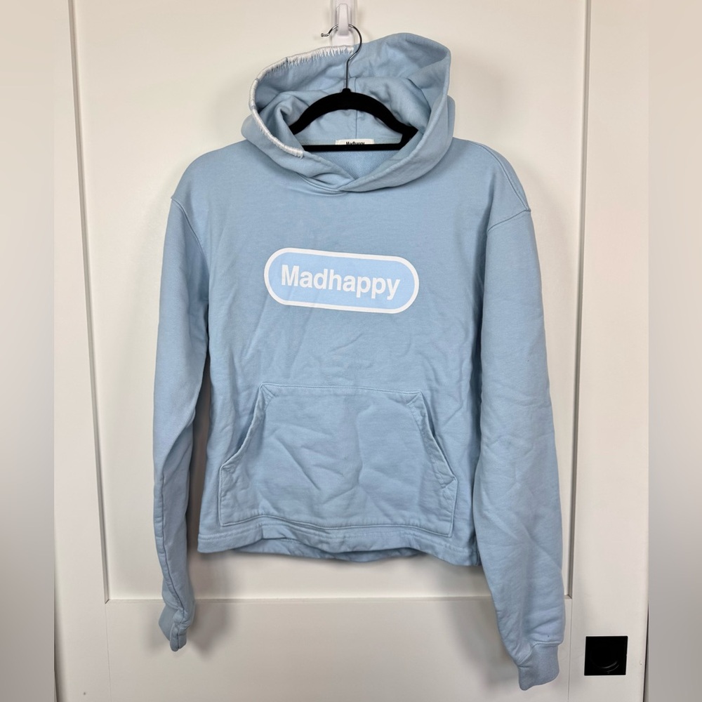 MADHAPPY Classics Universal Pill Hoodie Cotton Blue Size XS